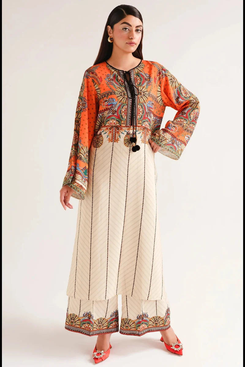 02-Piece Printed lawn Suit - Ready To Wear