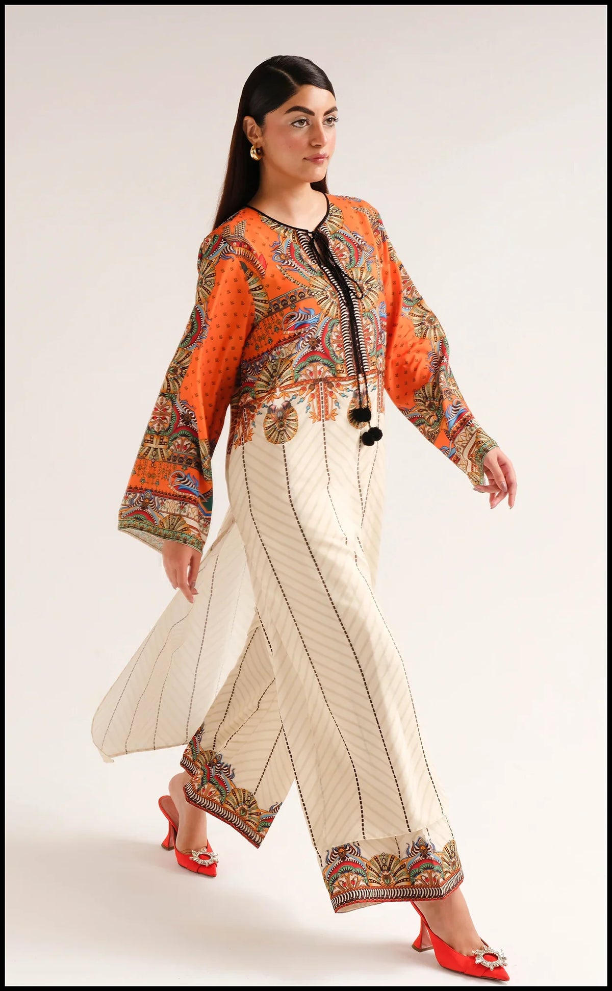02-Piece Printed lawn Suit - Ready To Wear