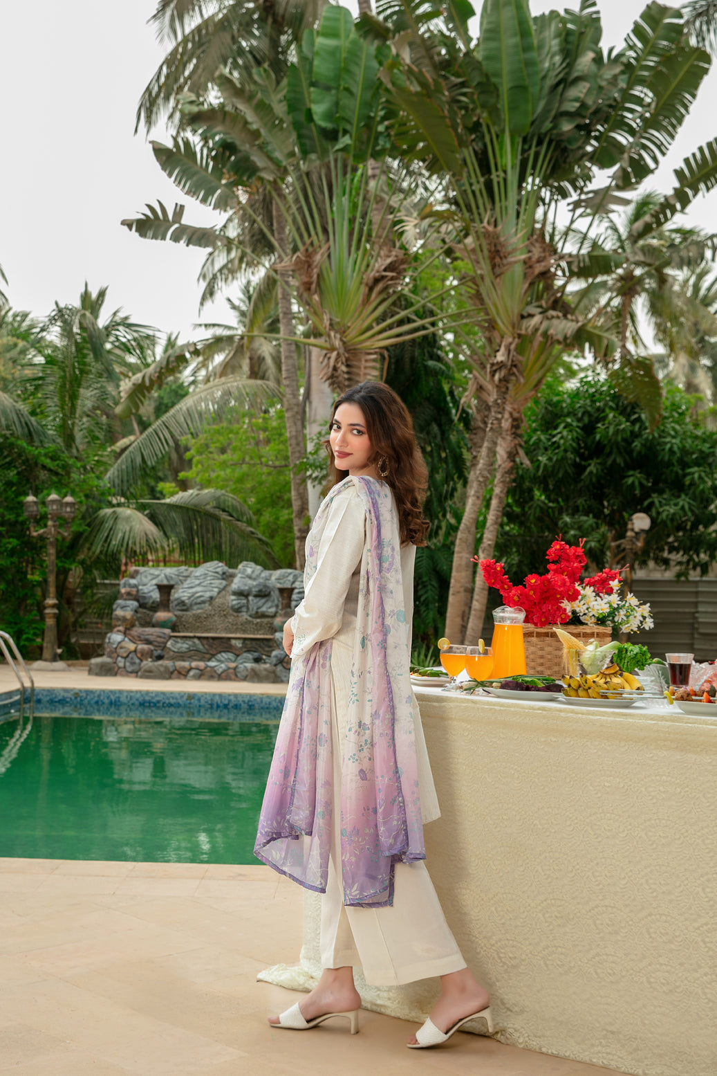 Embroidered Lawn Suit