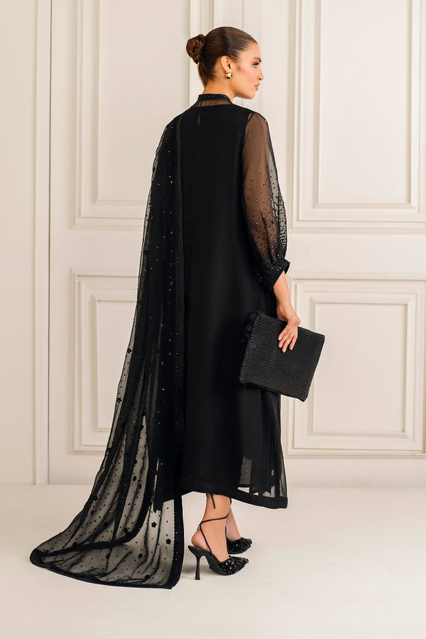3 Piece Stitched Chiffon Suit - Ready to Wear