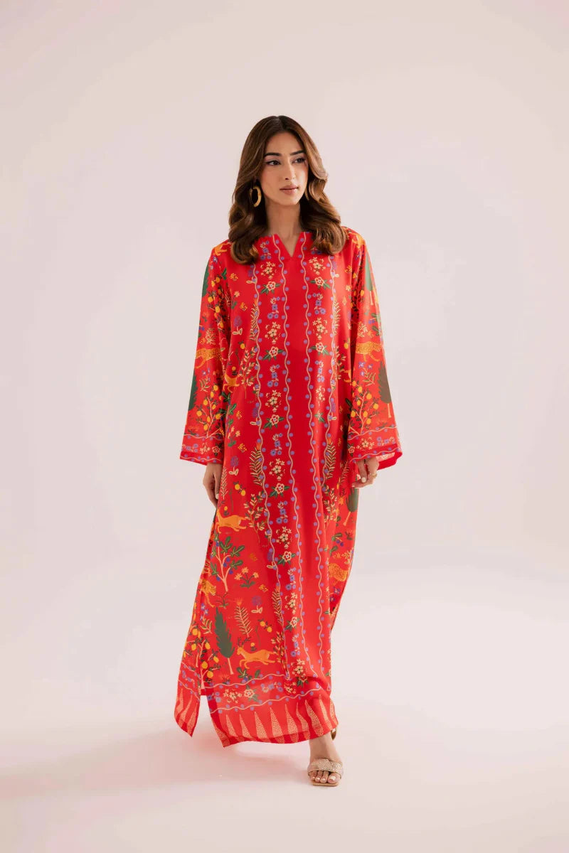 02-Piece Printed lawn Suit - Ready To Wear