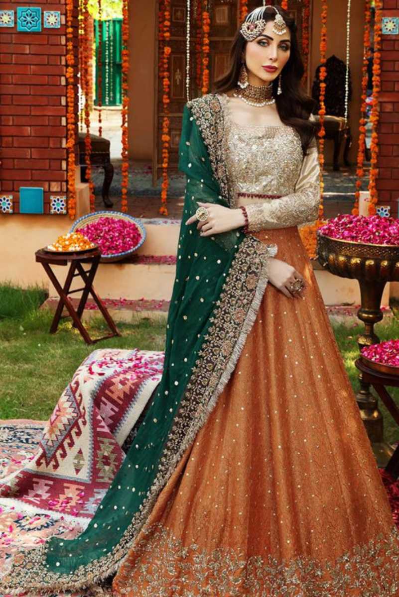 Bridal Maxi Orange