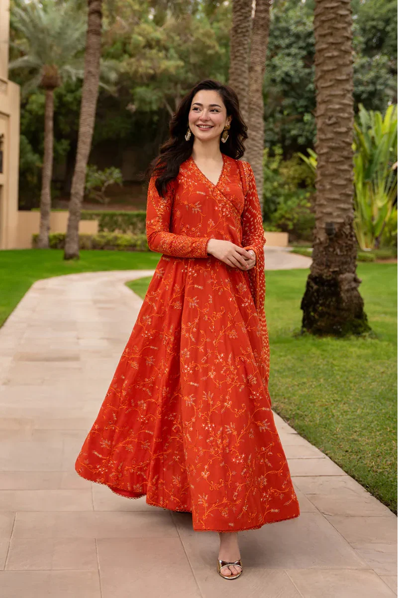 03-Piece Lawn Suit With Embroidery - Ready To Wear
