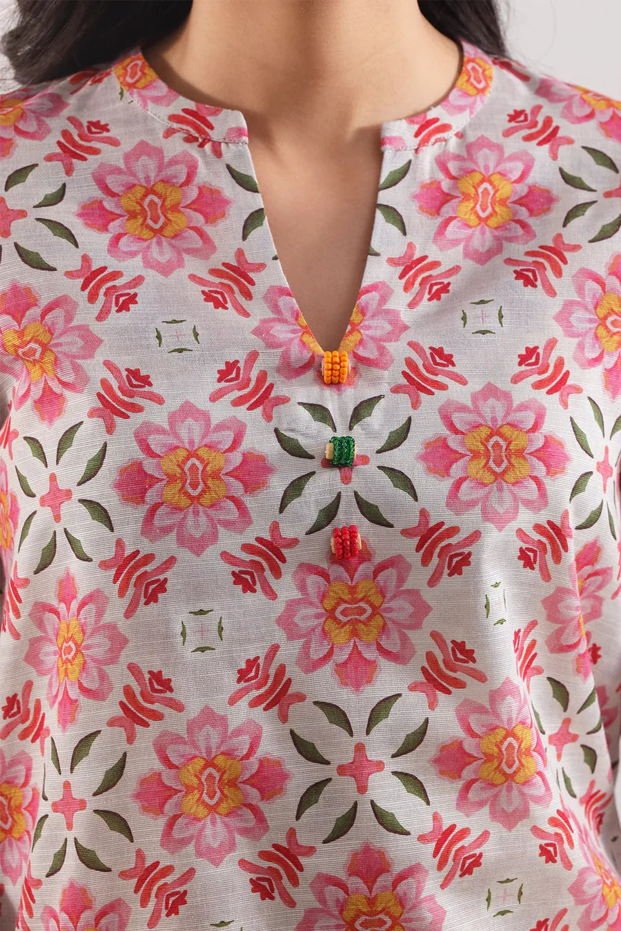 03-Piece Printed Lawn Suit - Ready To Wear
