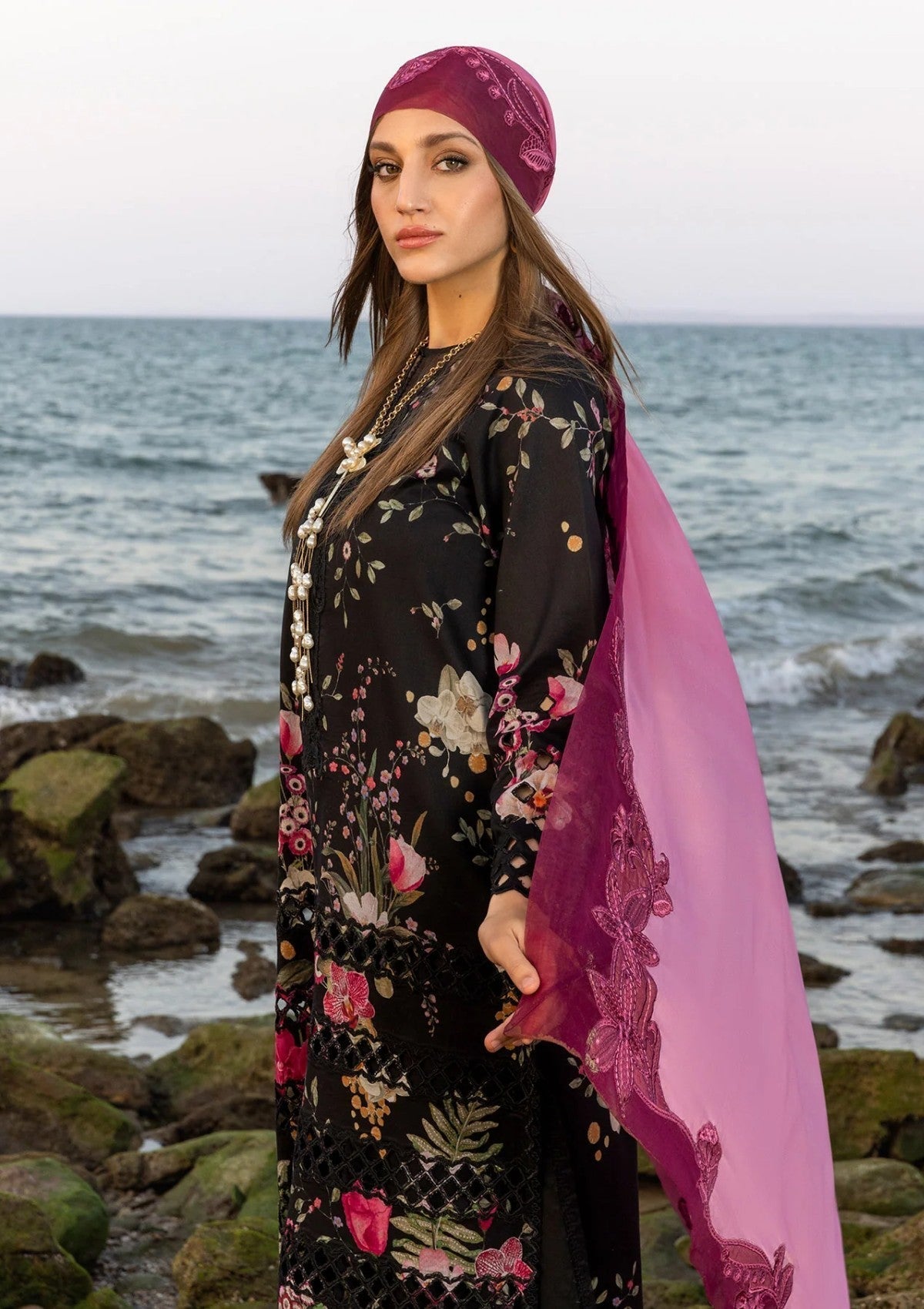 3 Piece Floral Lawn