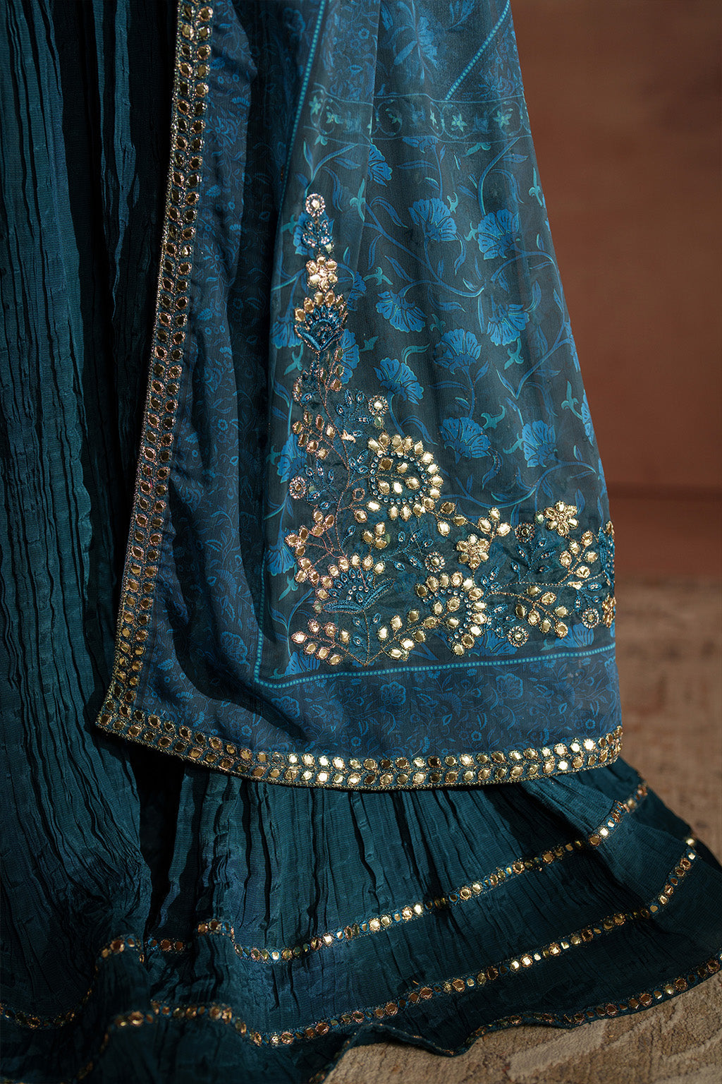 3 Piece Stitched Velvet Suit - Ready to Wear