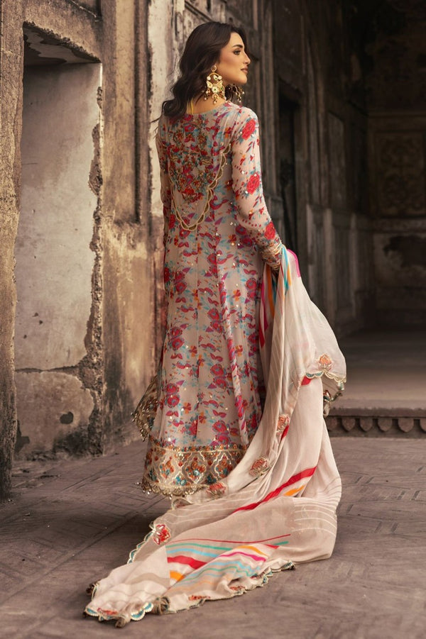 3 Piece Stitched Chiffon Suit - Ready to Wear