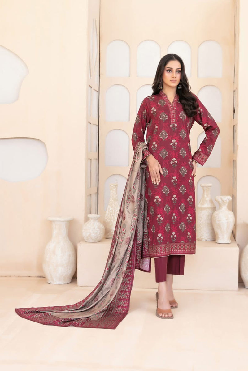 3-Piece Stitched Digital Printed Staple Collection