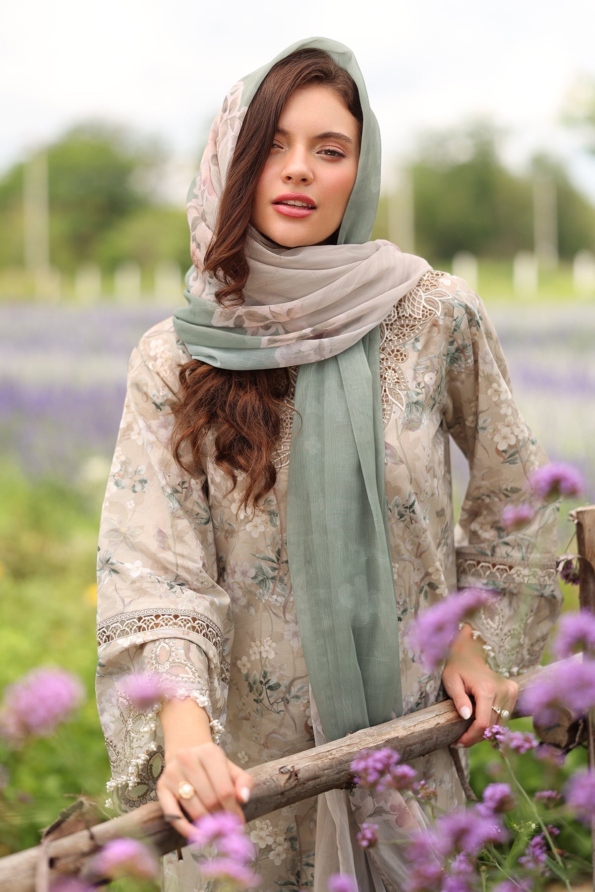 Most Demanding Premium Lawn 3-Piece stitched Suit (2 Colors)