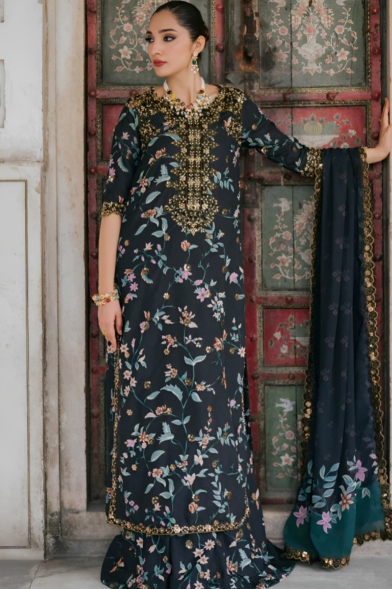 3 Piece Embroidered Lawn Suit