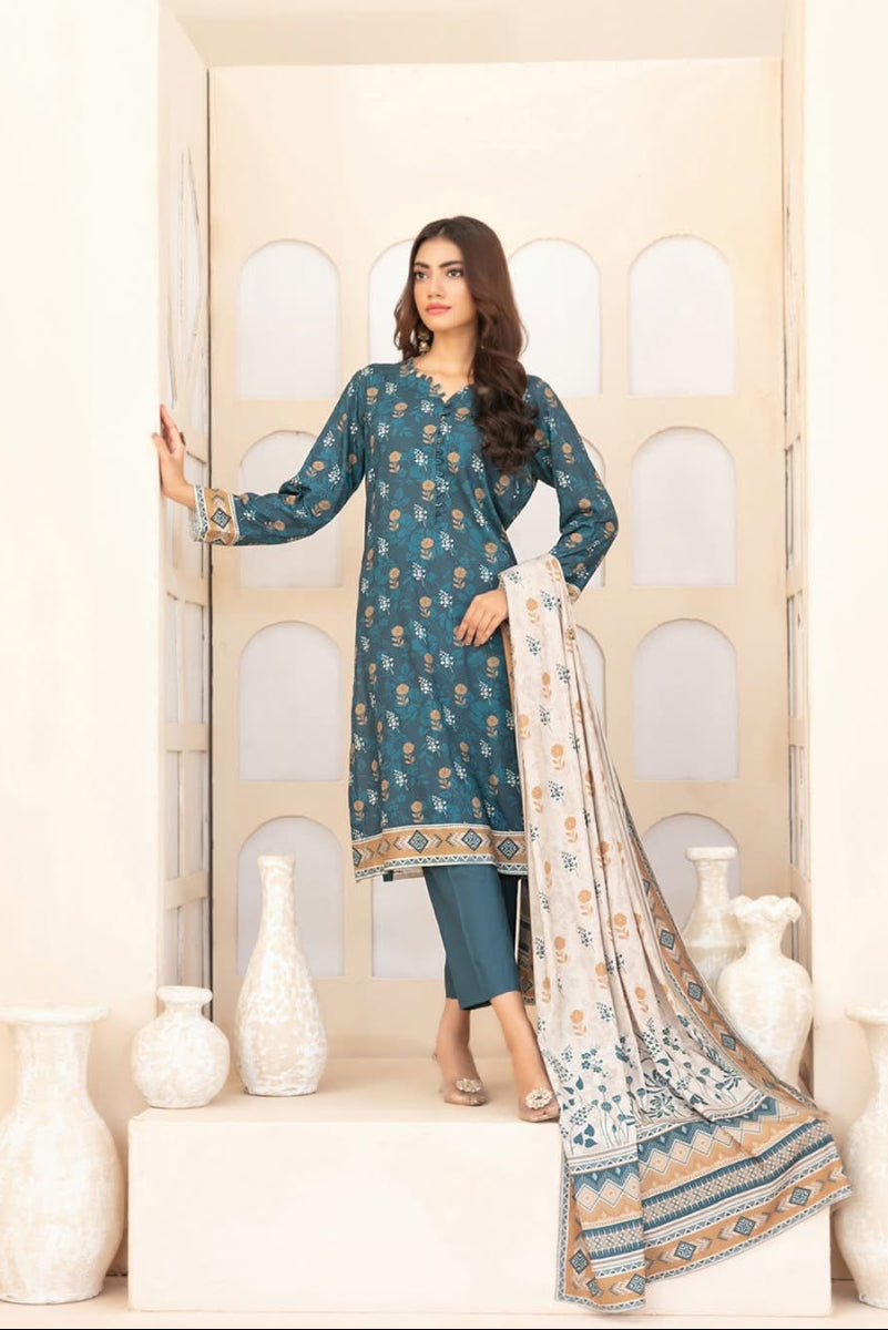 3-Piece Stitched Digital Printed Staple Collection