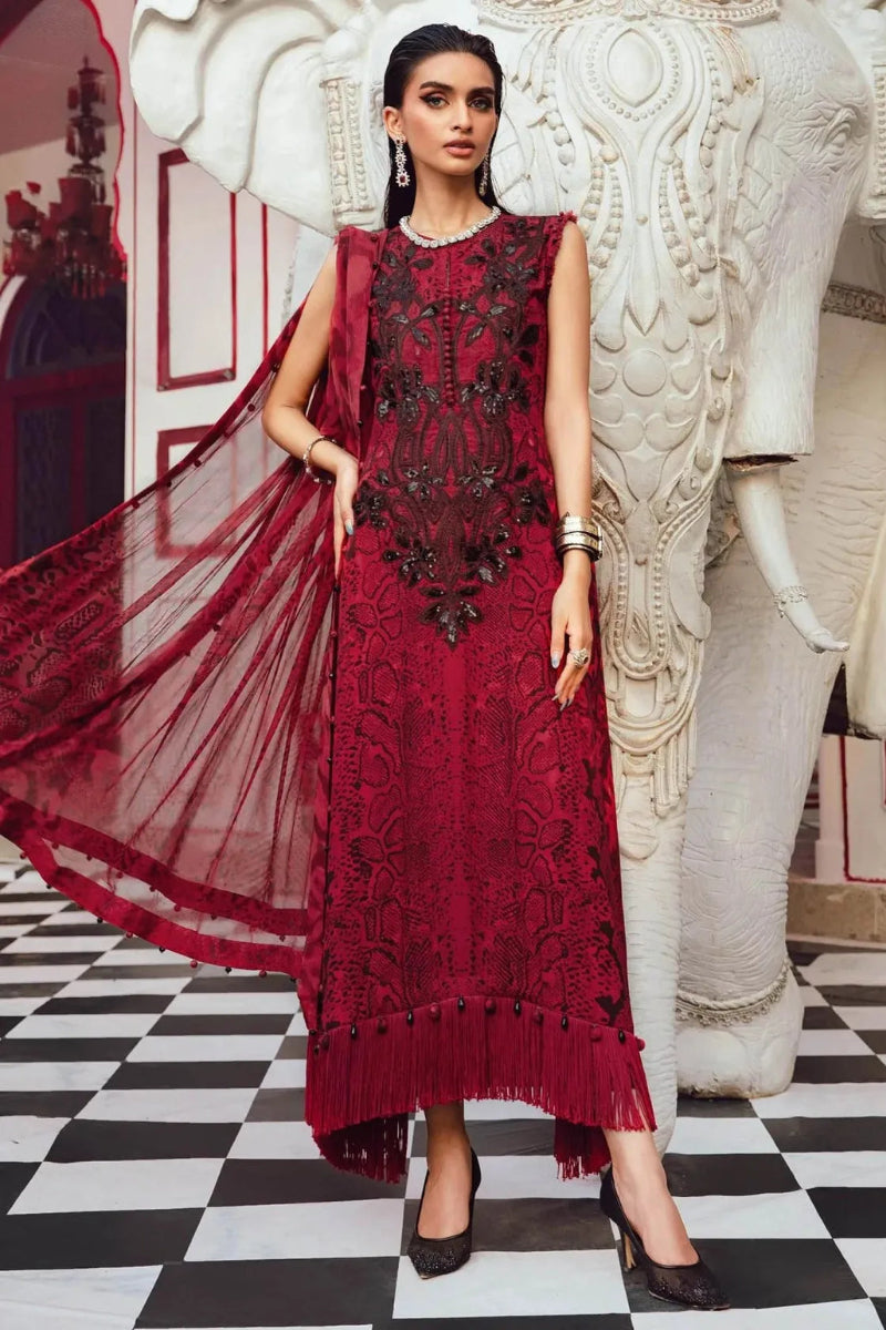 3 Piece Stitched lawn Suit - Ready to Wear