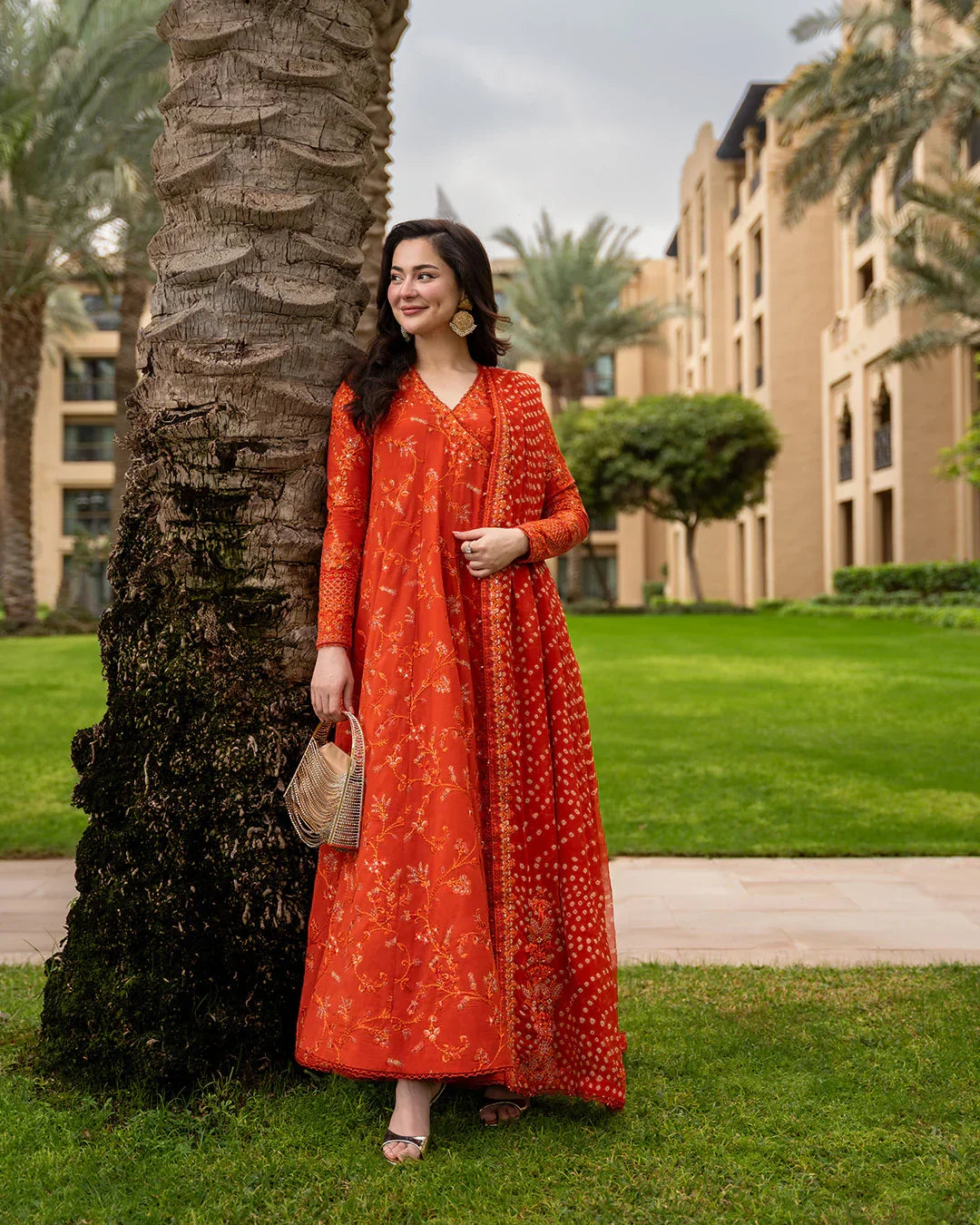 03-Piece Lawn Suit With Embroidery - Ready To Wear