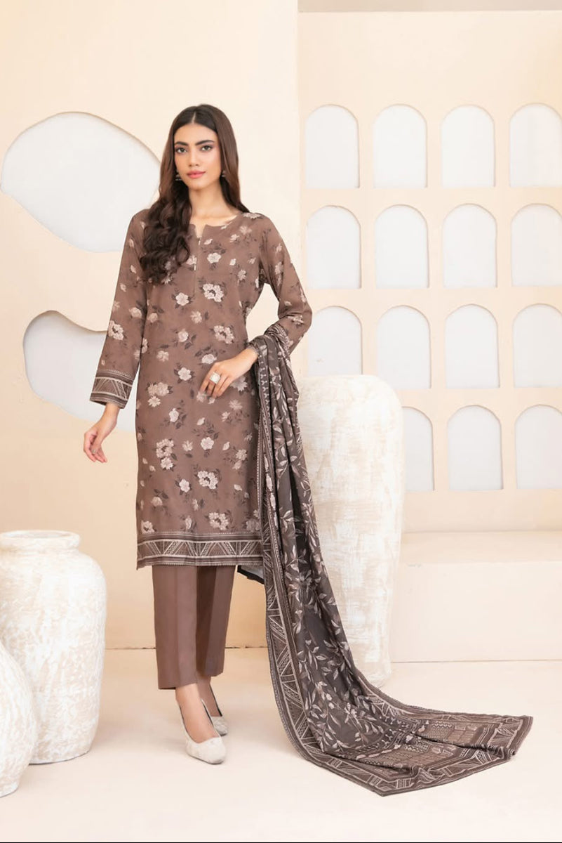 Stylish 3-Piece Stitched Digital Printed Staple Collection