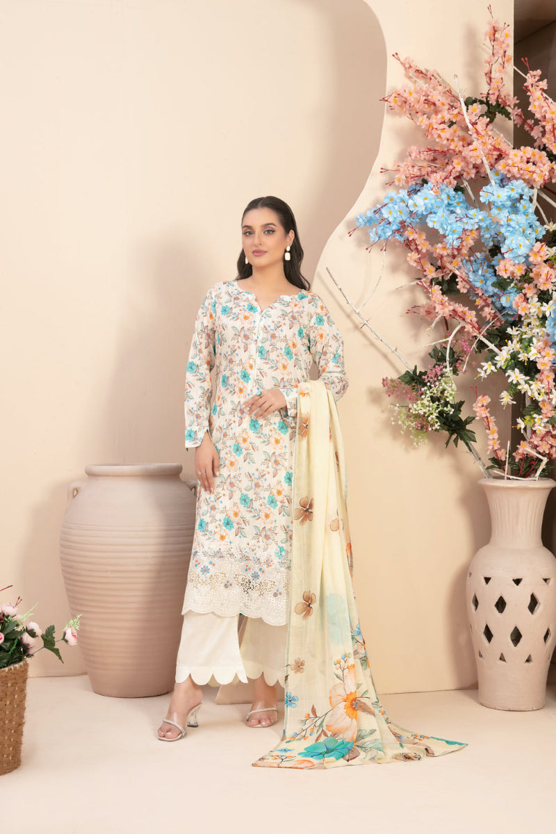 3 Piece Stitched Suit