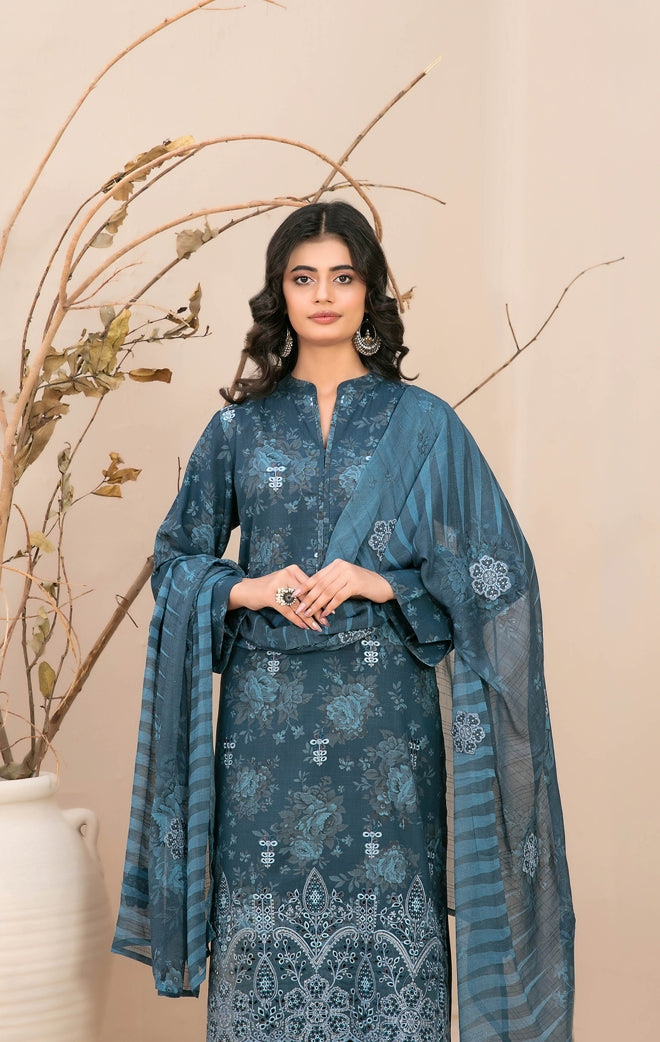 3 Piece Stitched Lawn