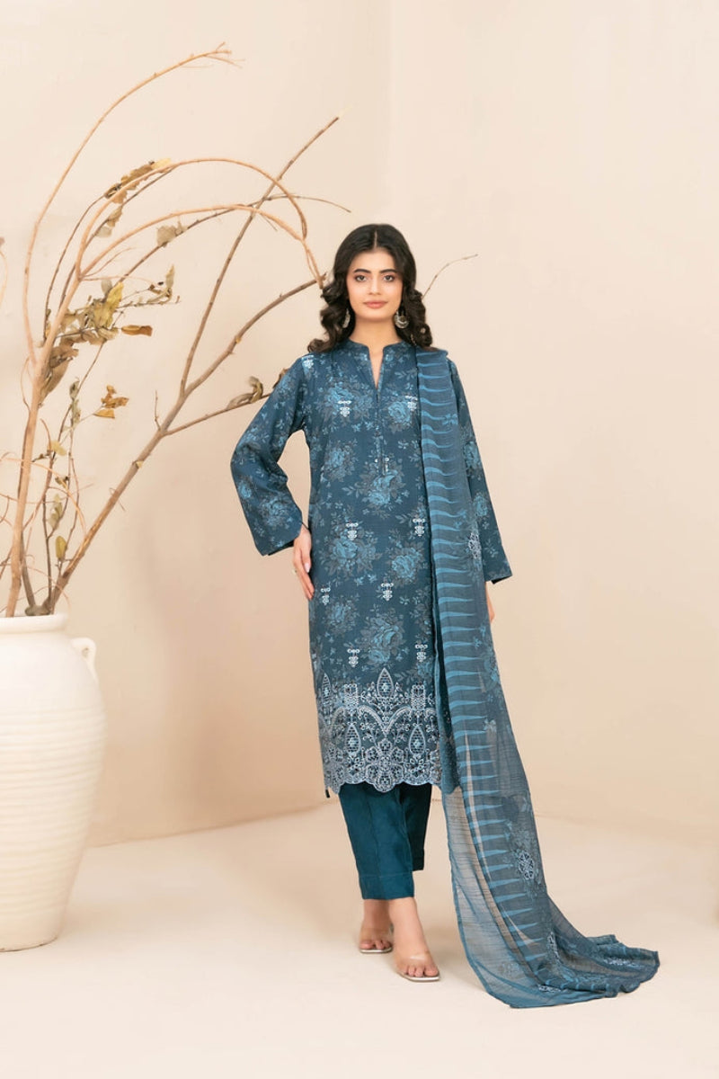3 Piece Stitched Lawn