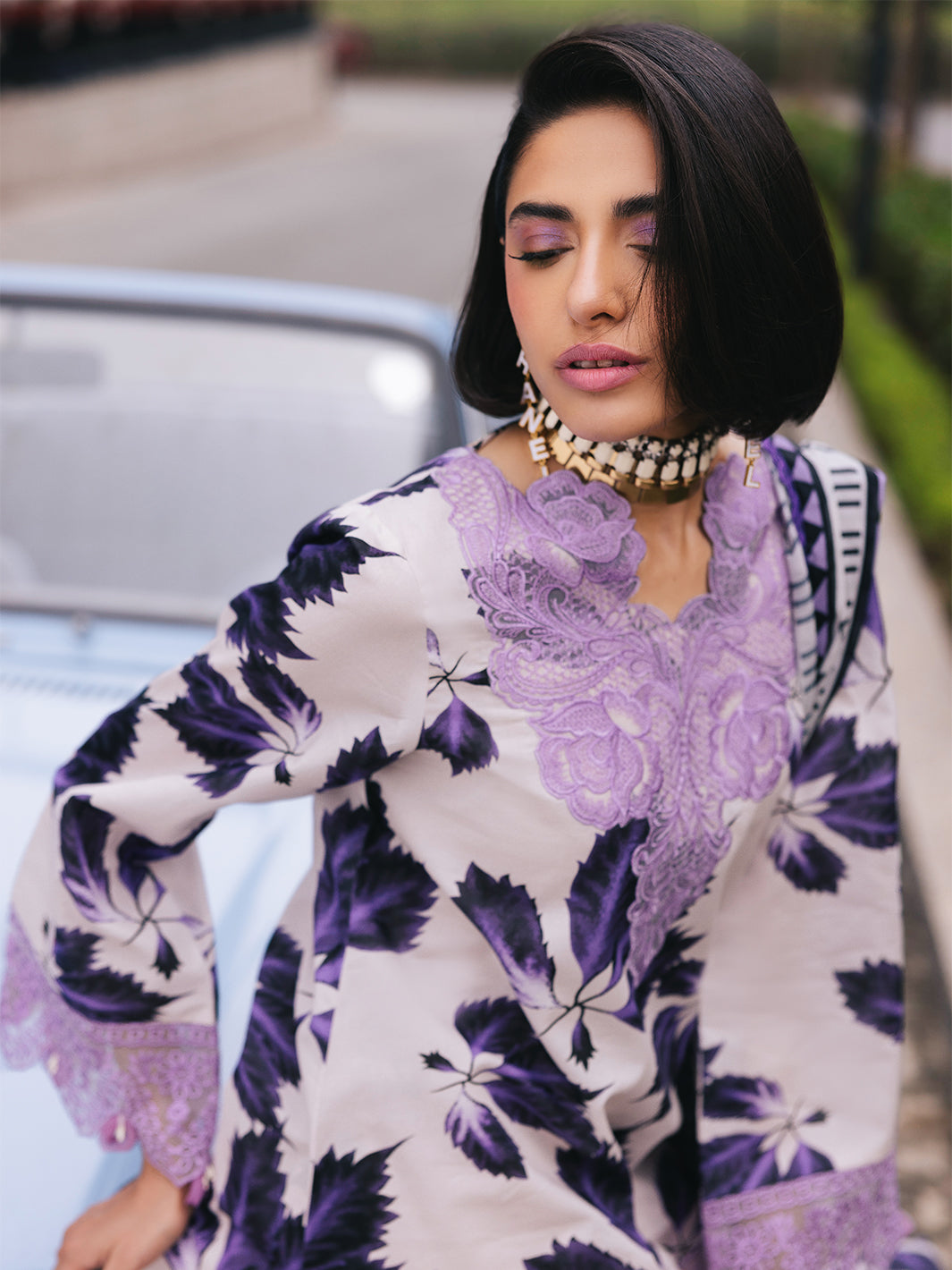 Broadway Luxury Lawn 3 Piece Stitched