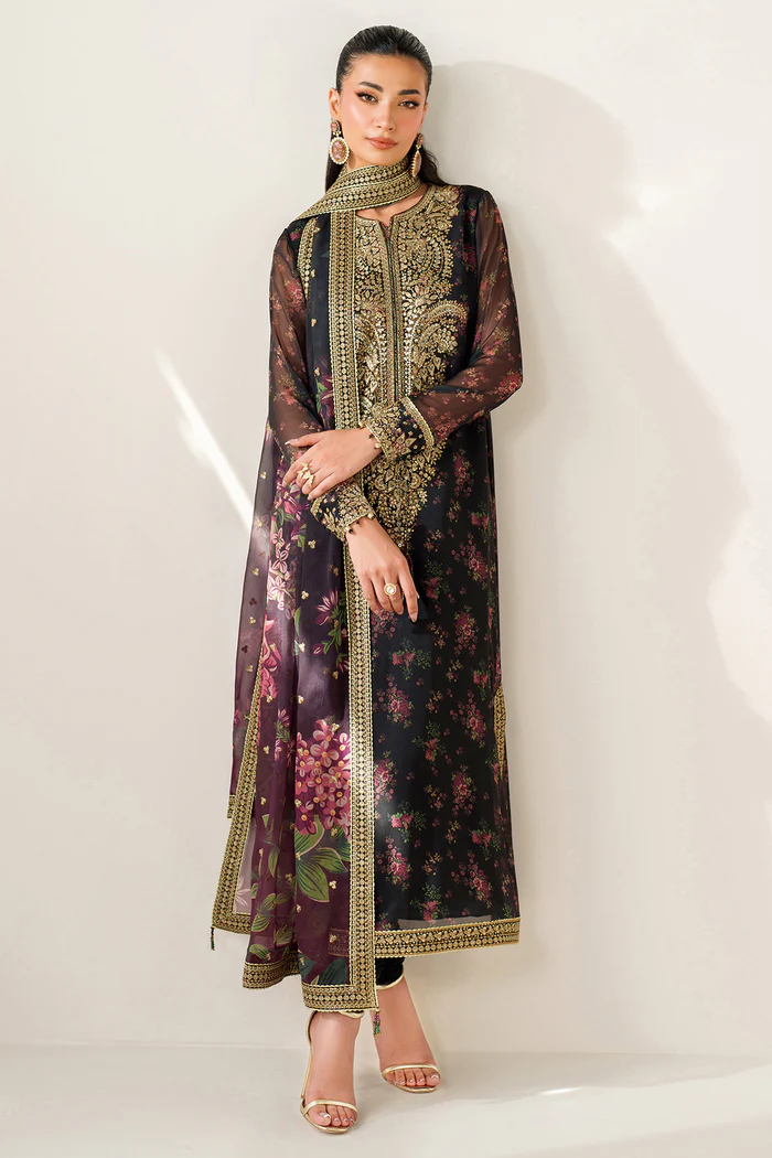 Premium Digital Lawn Suit – Stitched 3PC