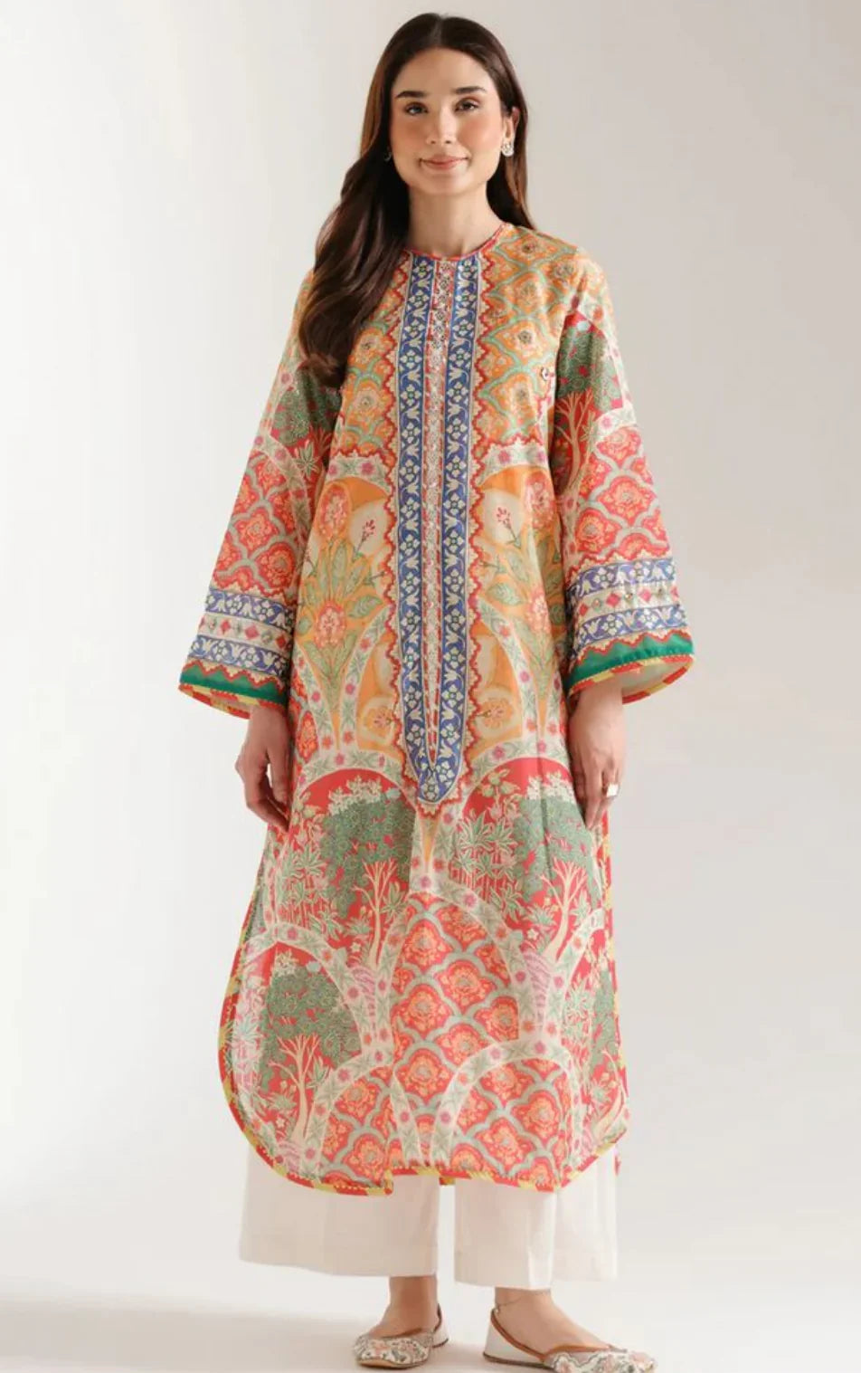 02-Piece Printed lawn Suit - Ready To Wear