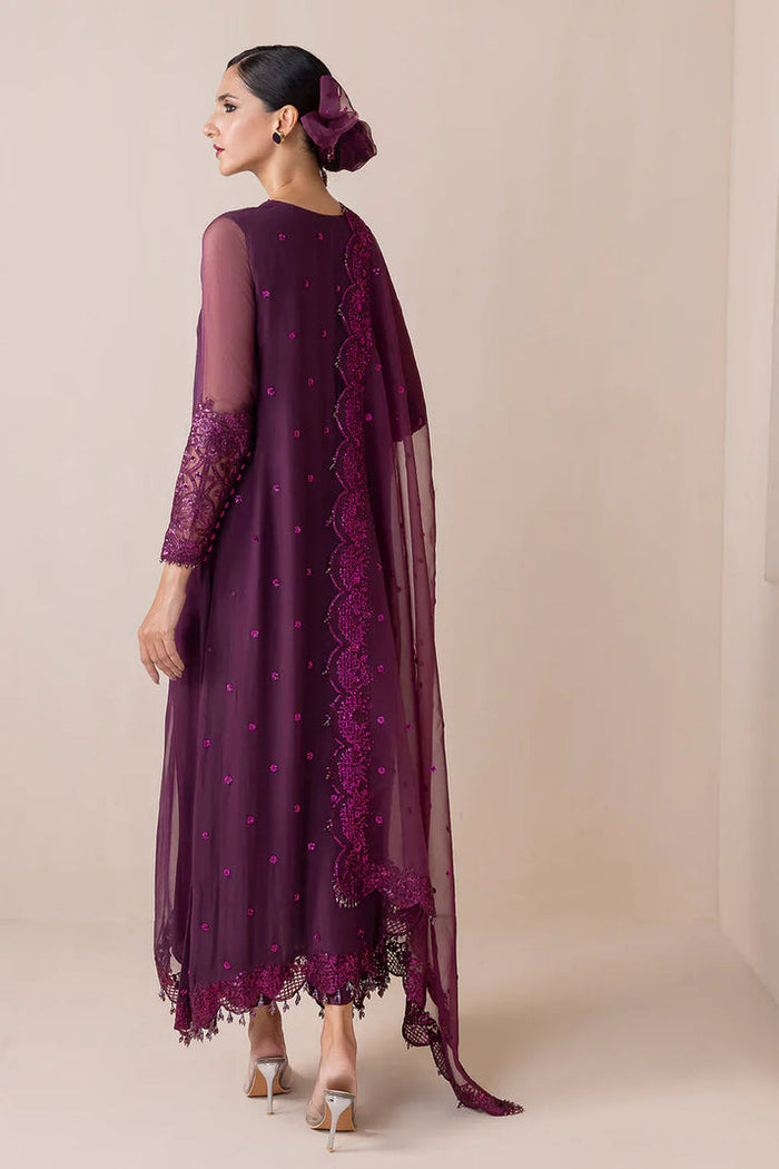 3 Piece Stitched Chiffon Suit - Ready to Wear