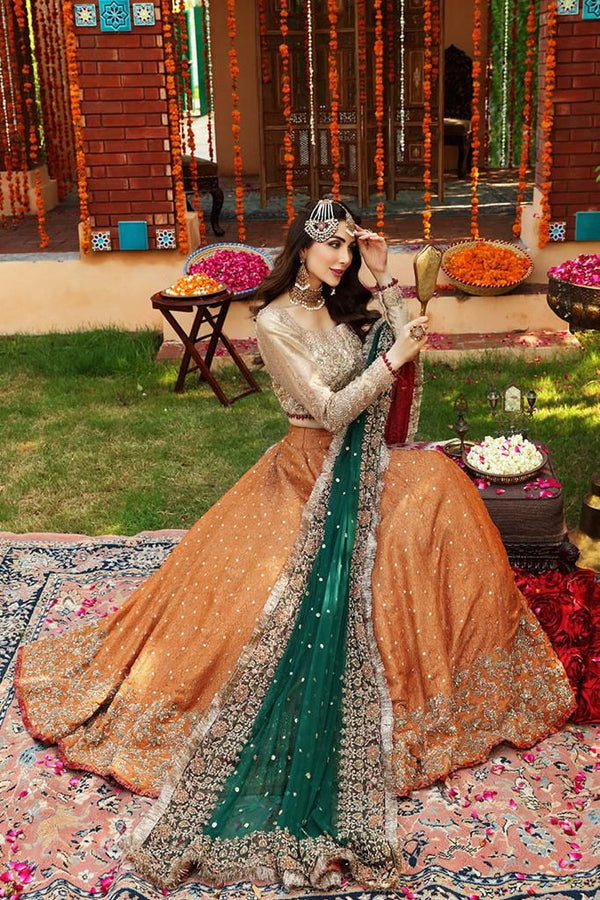 Bridal Maxi Orange