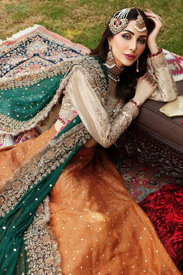 Bridal Maxi Orange