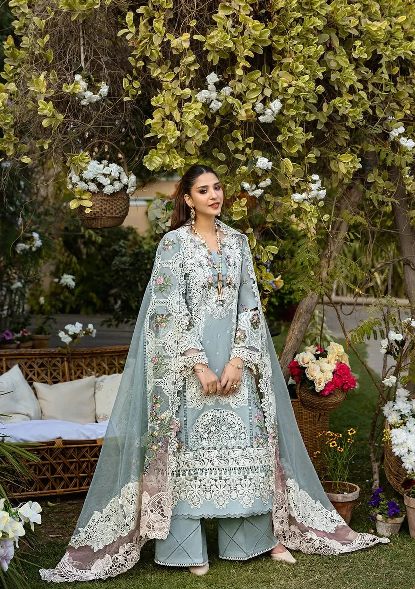 03-Piece Egyptian Lawn Suit - Ready To Wear