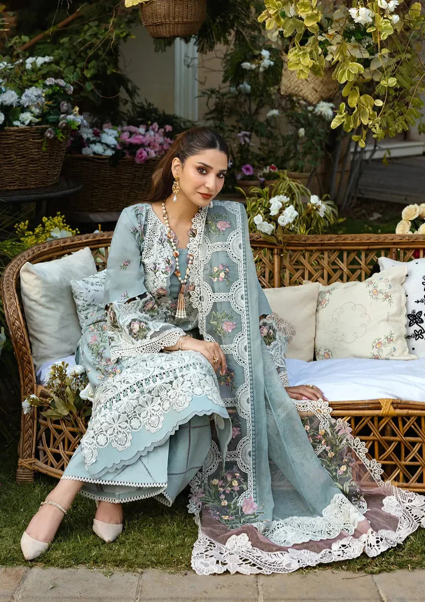 03-Piece Egyptian Lawn Suit - Ready To Wear