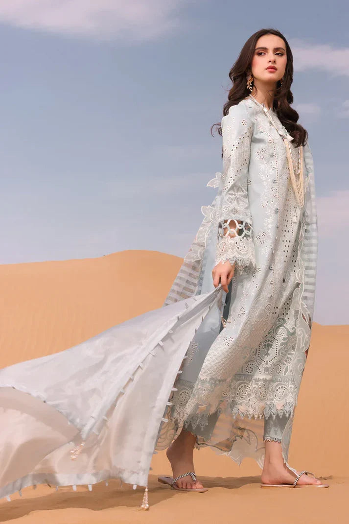 03-Piece Chikankari Suit - Ready To Wear