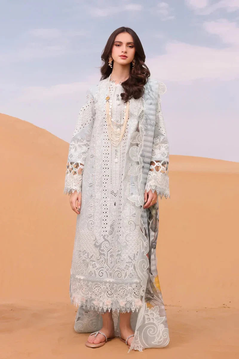 03-Piece Chikankari Suit - Ready To Wear
