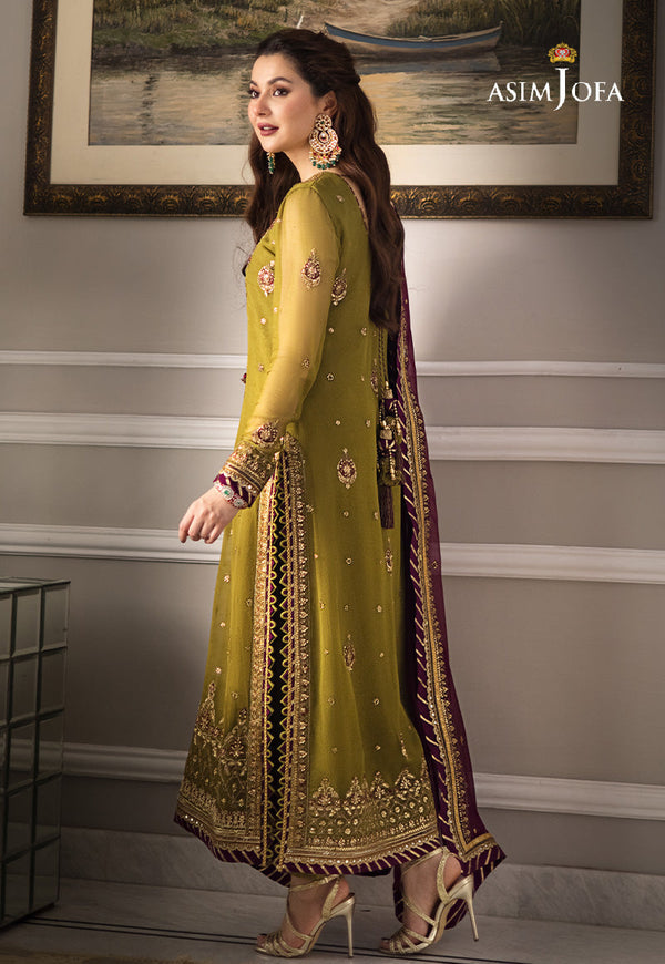 Chiffon Suit with Malai Trouser Suit