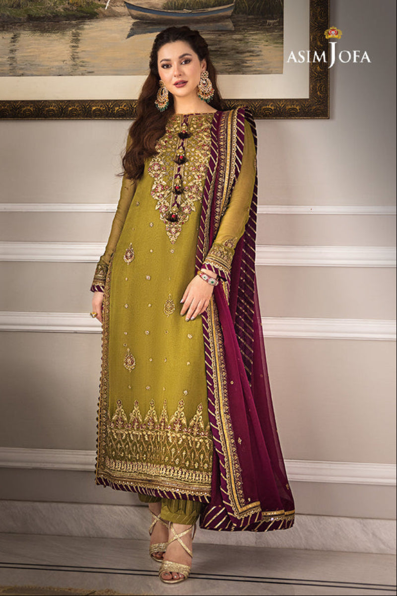 Chiffon Suit with Malai Trouser Suit