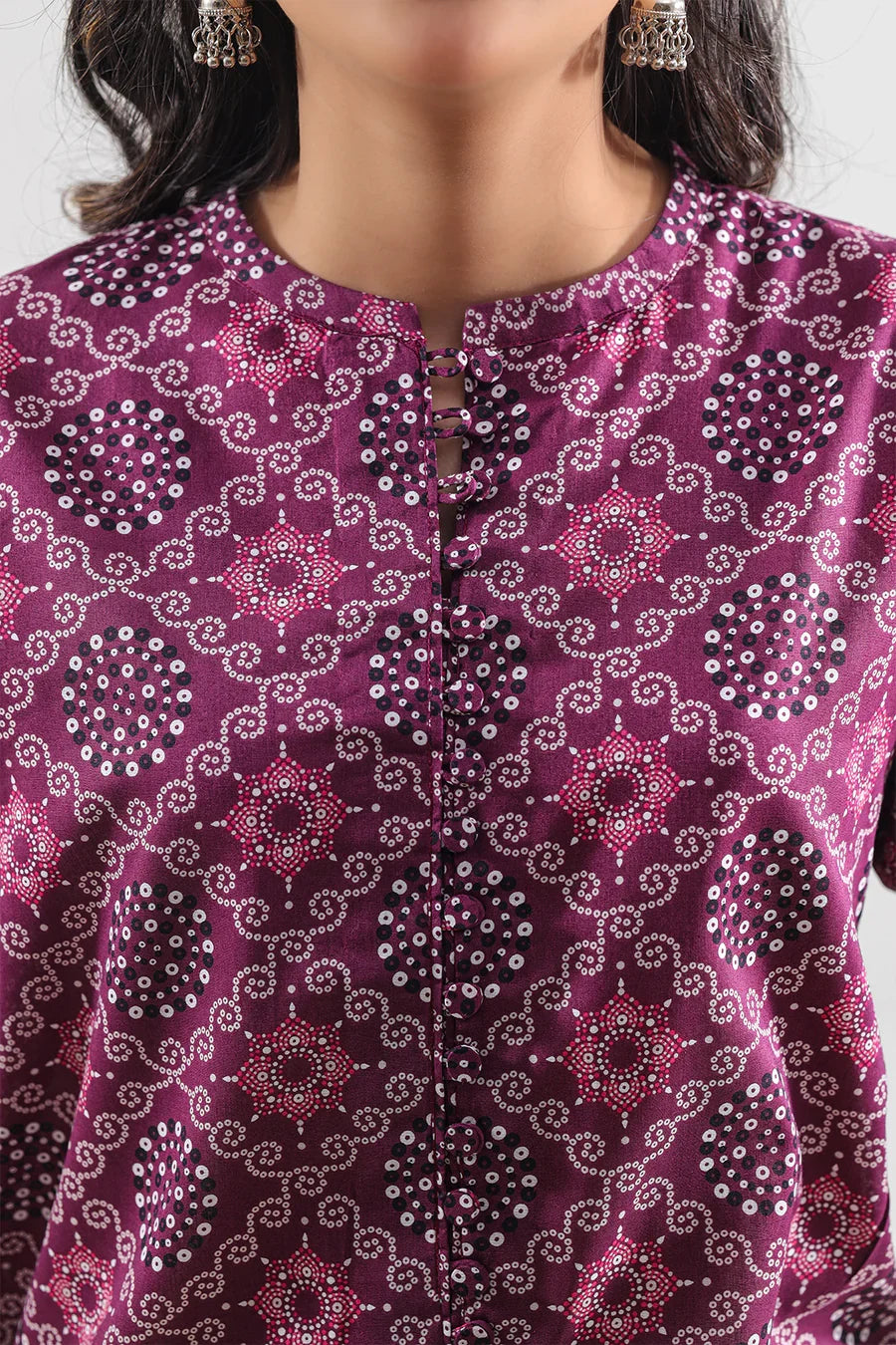 03-Piece Printed Lawn Suit - Ready To Wear