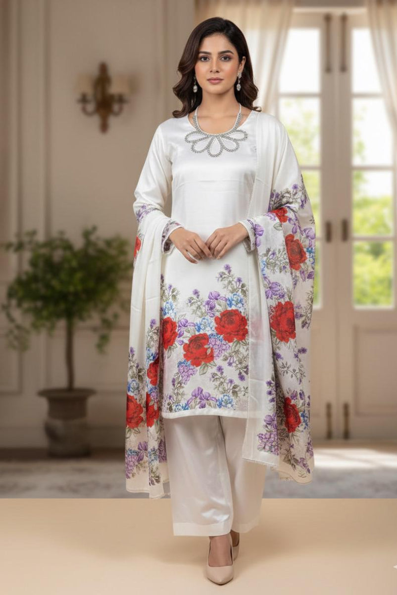 3-Piece Stitched Khaadi  Suit