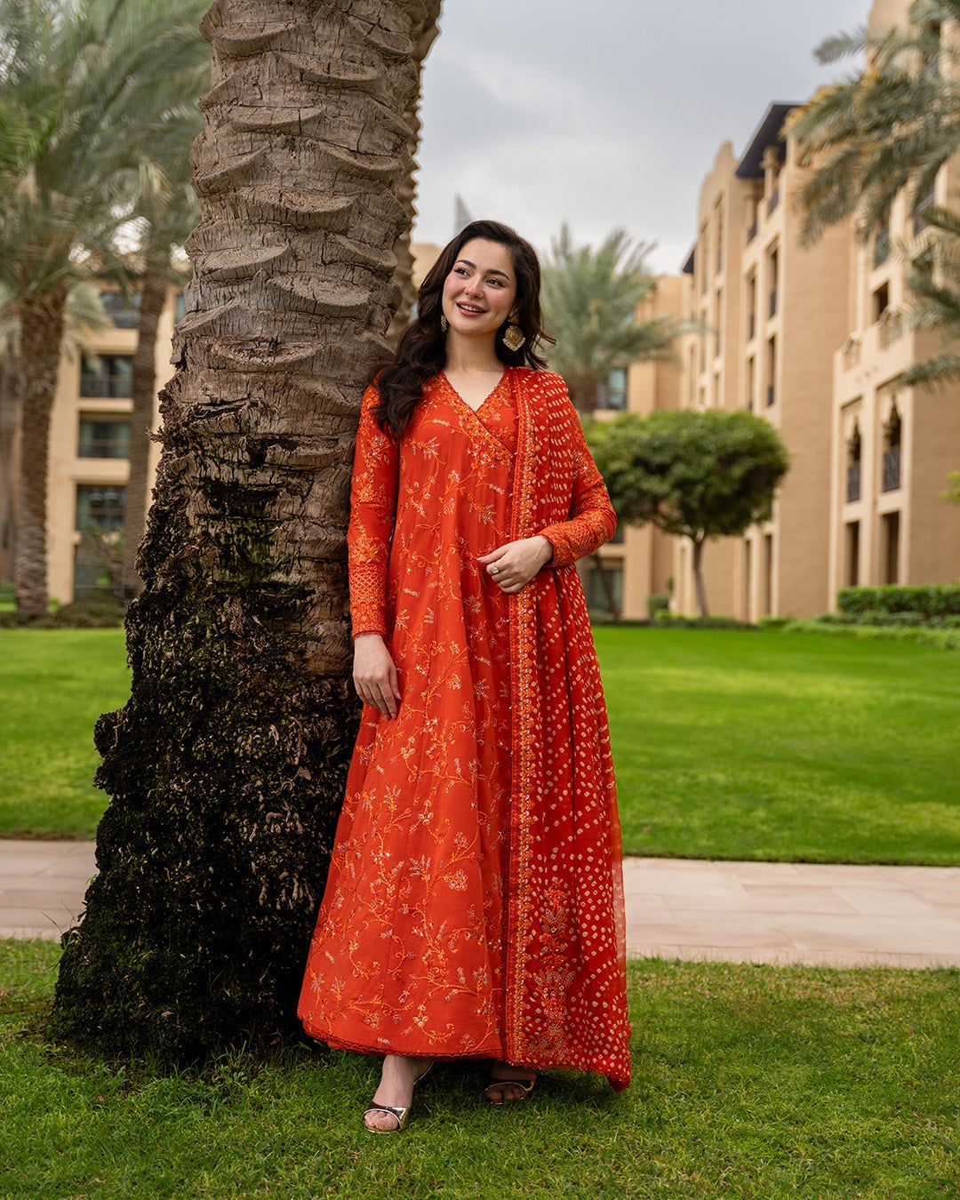 03-Piece Lawn Suit With Chiffon Dupatta | Ready To Wear