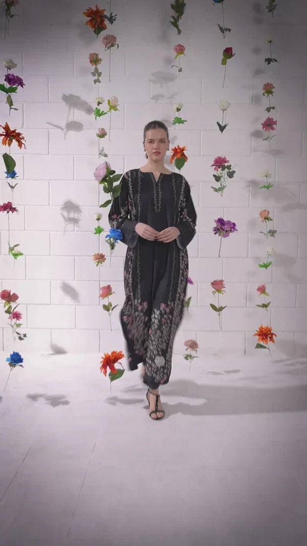 03-Piece Swiss Lawn Suit - Ready To Wear