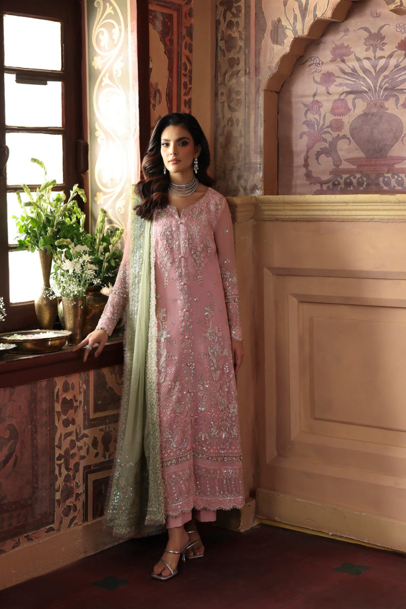3 Piece Stitched Chiffon Suit - Ready to Wear
