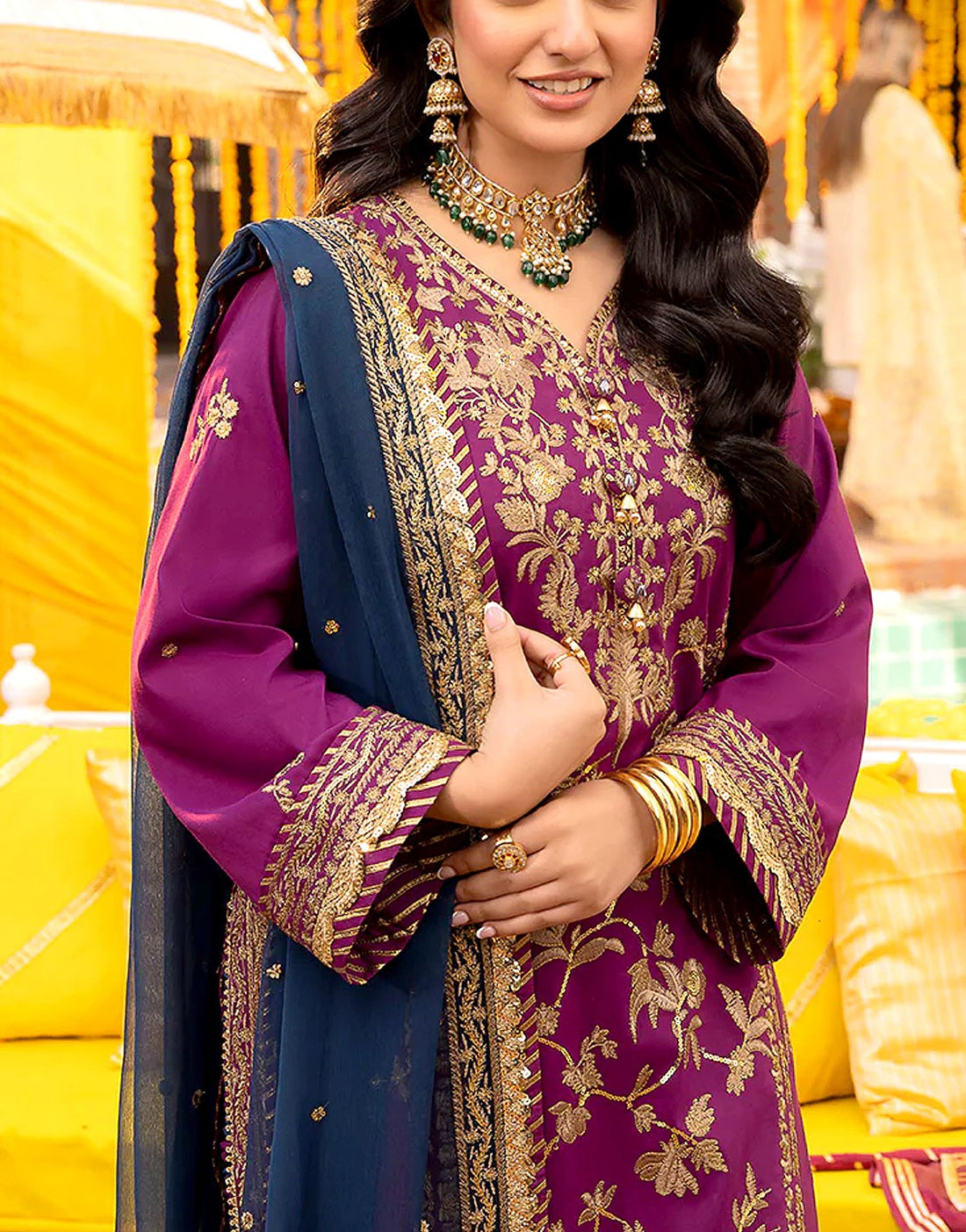 3 Piece Stitched Chiffon suit - Ready to Wear
