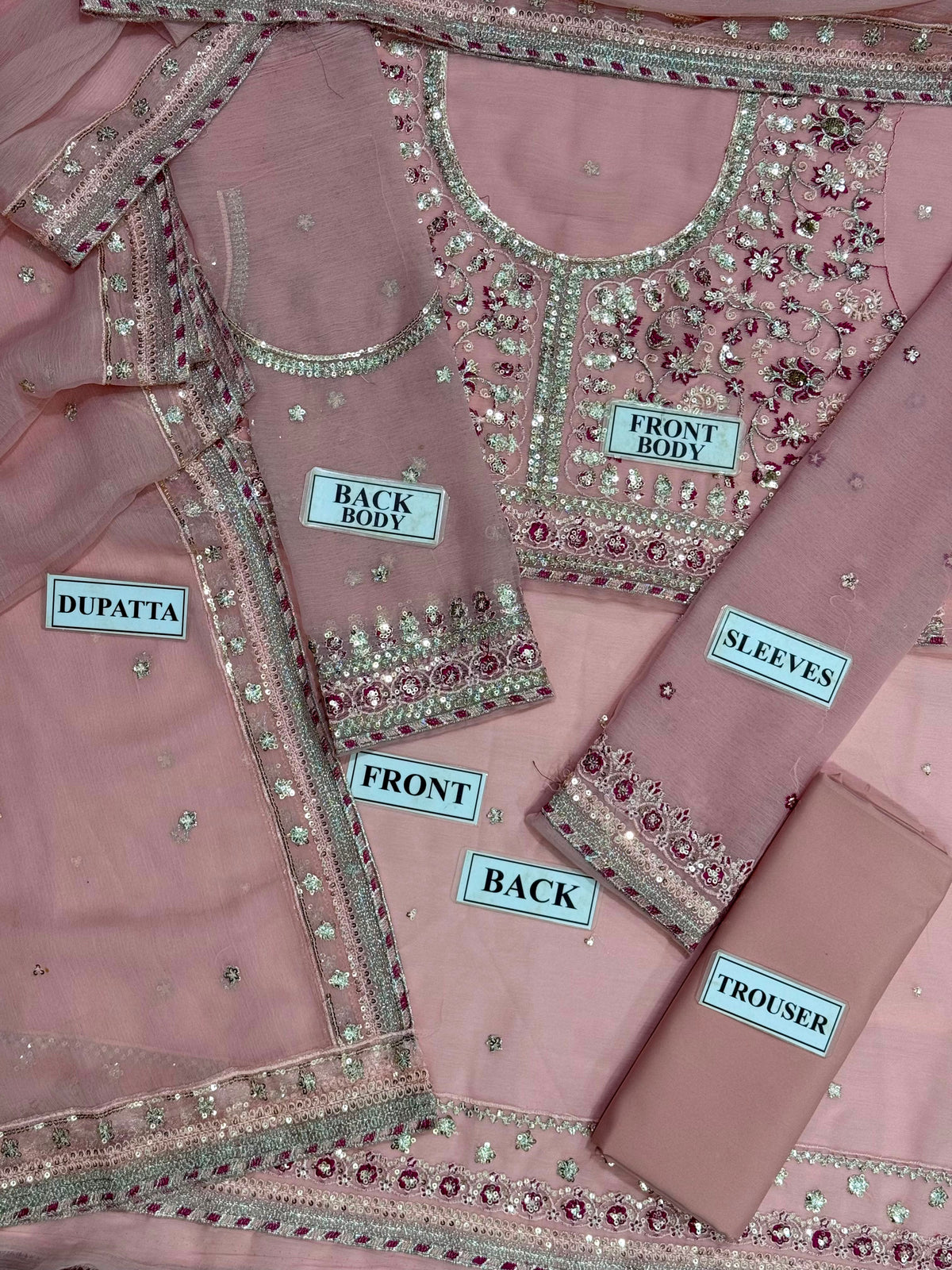 Women's 3 Piece Stitched | Ready To Wear | Premium Chiffon