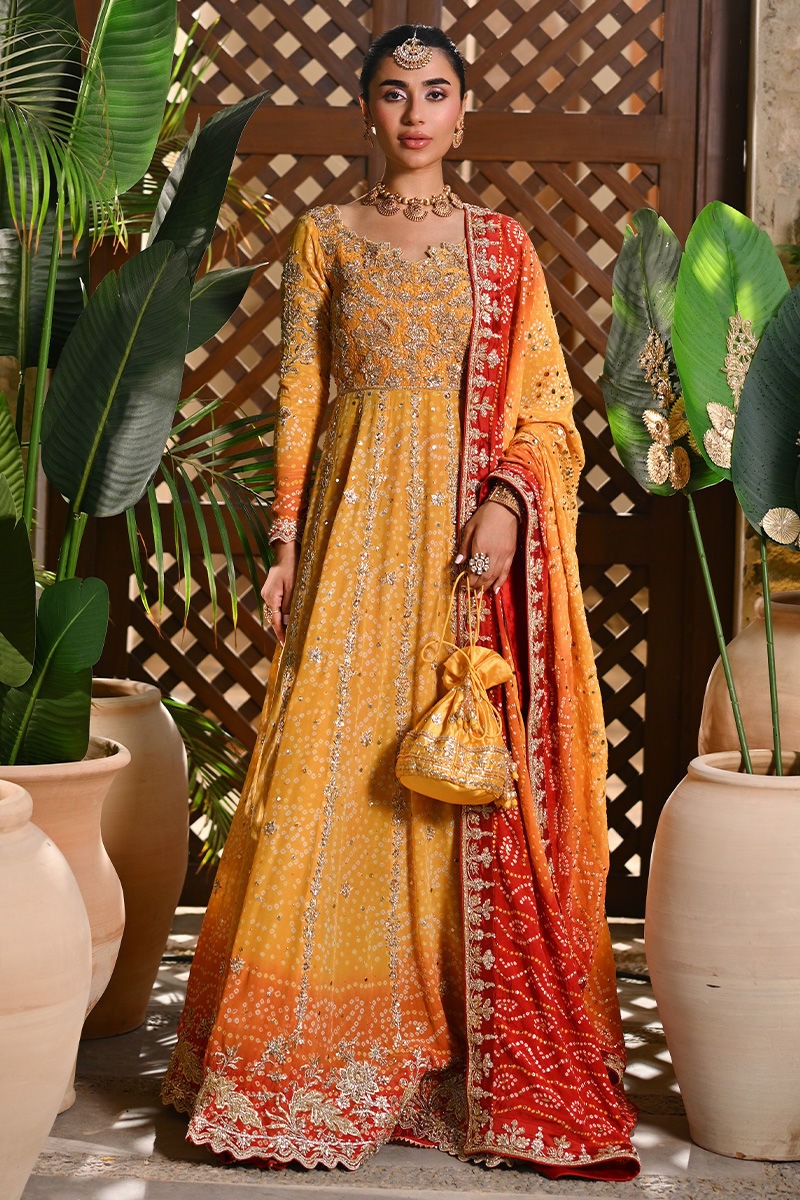 ✨ Luxury Embroidered Chiffon Maxi Suit with Silk Trouser & Chiffon Dupatta ✨