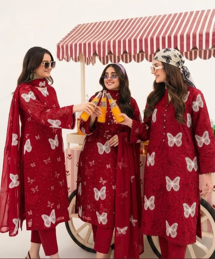 Artisan Lawn Suit with Dupatta