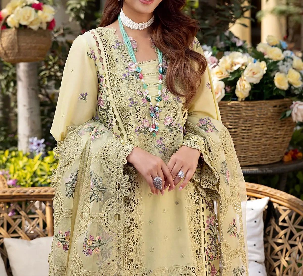 3 Piece Ready To Wear Khaddi&Cotton