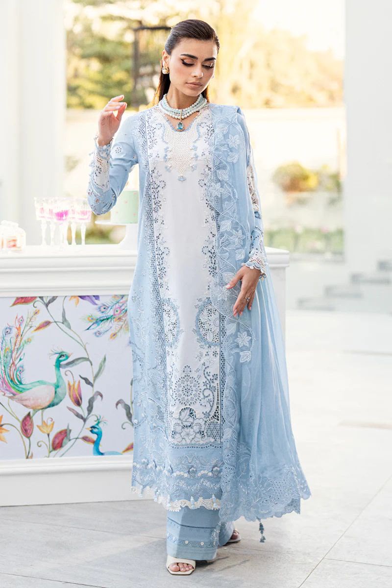 Elegant Chikankari Embroidered Lawn Suit