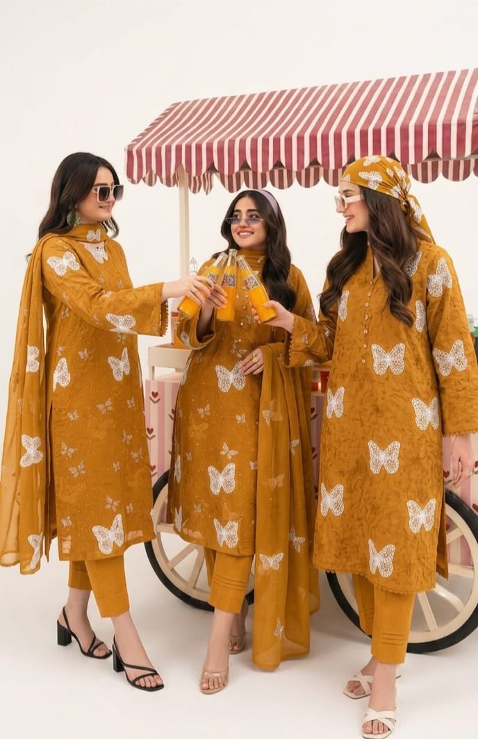 Artisan Lawn Suit with Dupatta