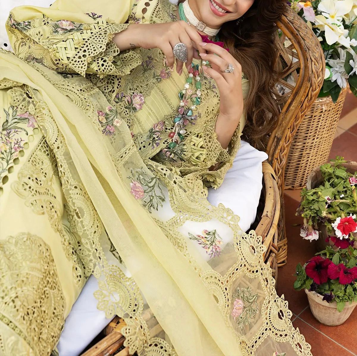 3 Piece Ready To Wear Khaddi&Cotton