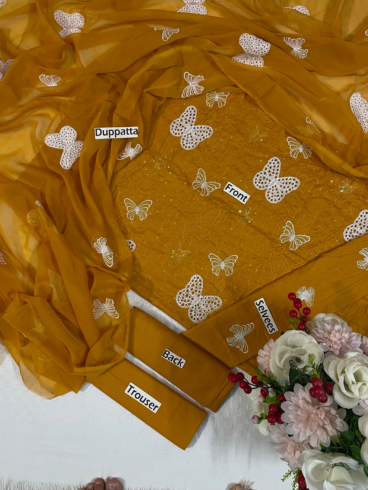 Artisan Lawn Suit with Dupatta