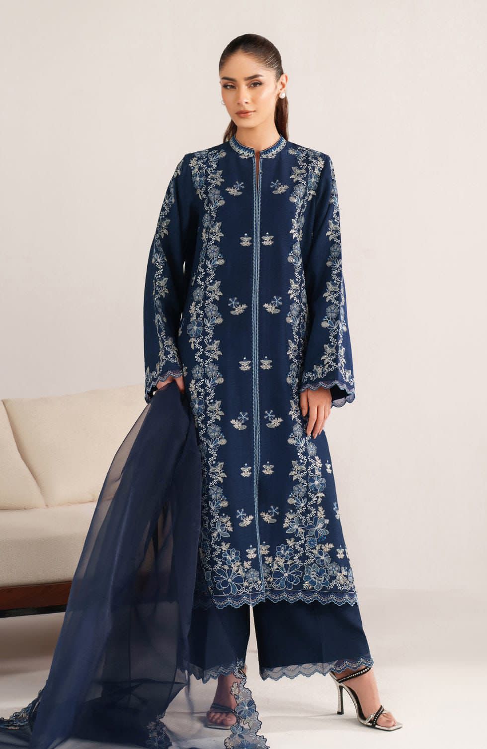 3 Piece Ready To Wear Lawn Suit