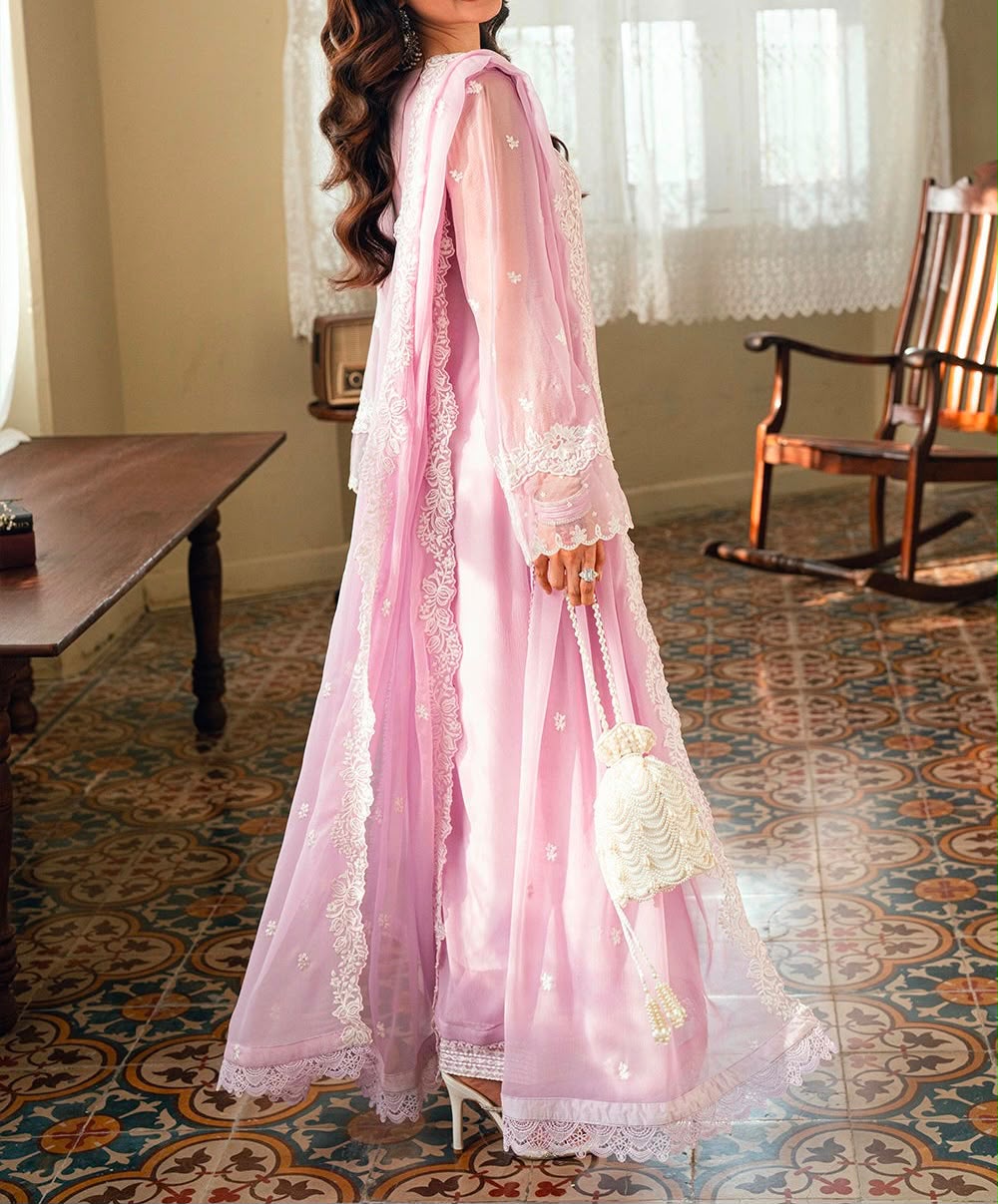 3 Piece Chiffon Suit | Stitched | Premium