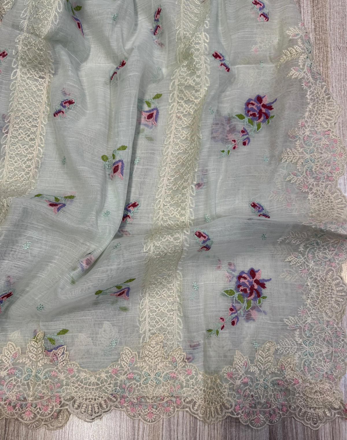 Luxury Embroidered Cotton Suit | Elegant Festive & Casual Wear